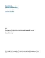 Childhood drowning prevention in Palm Beach County